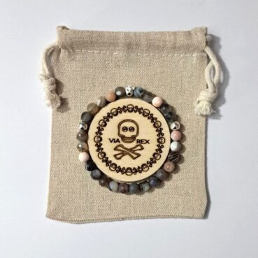 Imagen de Pulsera Memento Mori / V8 / Ágata / Mujer